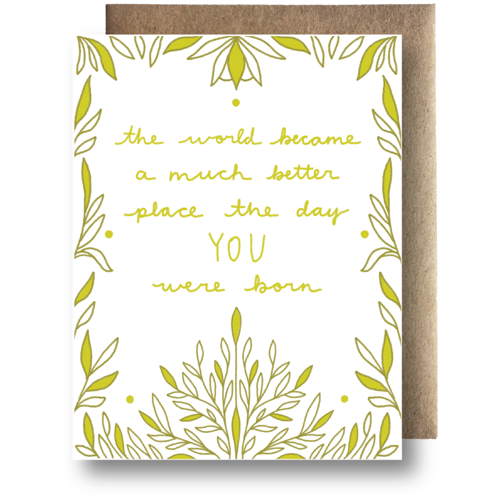 The Day You Were Born