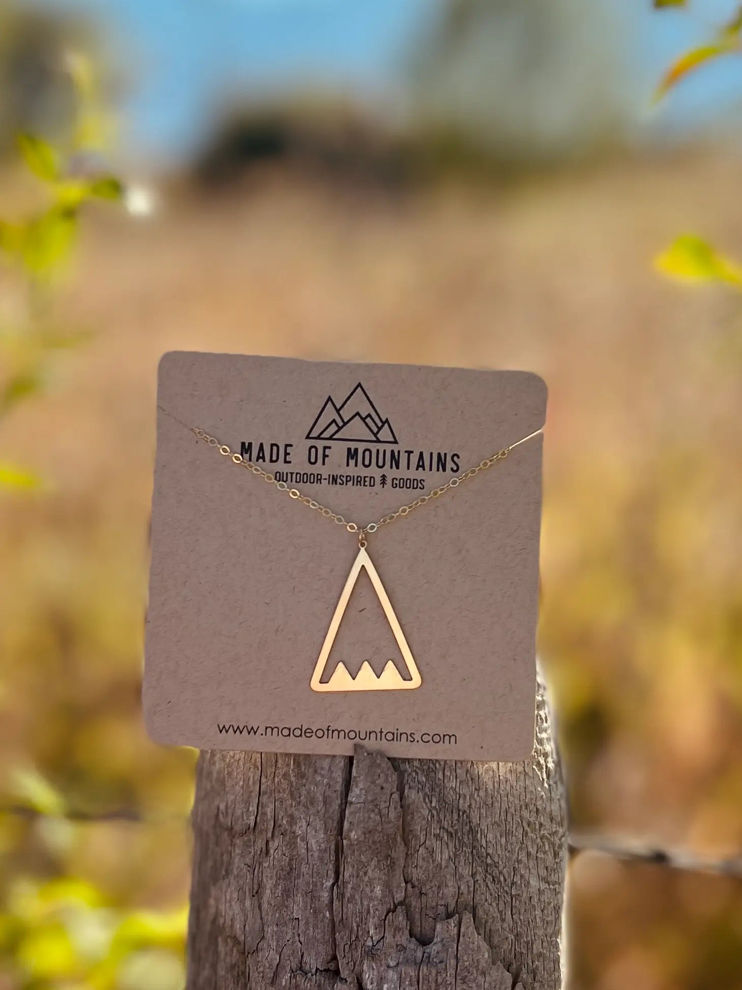 Triple Peak Necklace