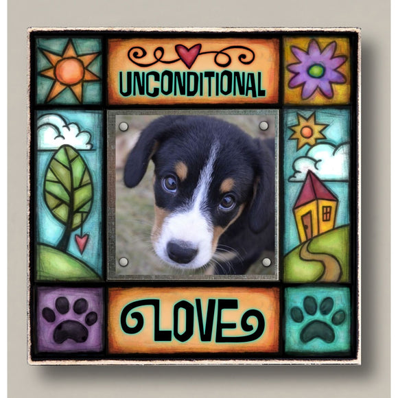 Unconditional Love Pets Picture Frame