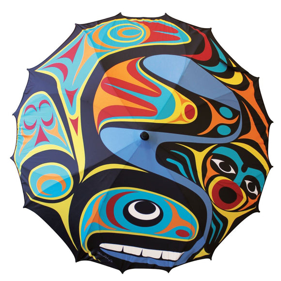 Whale Umbrella by Maynard Johnny Jr.