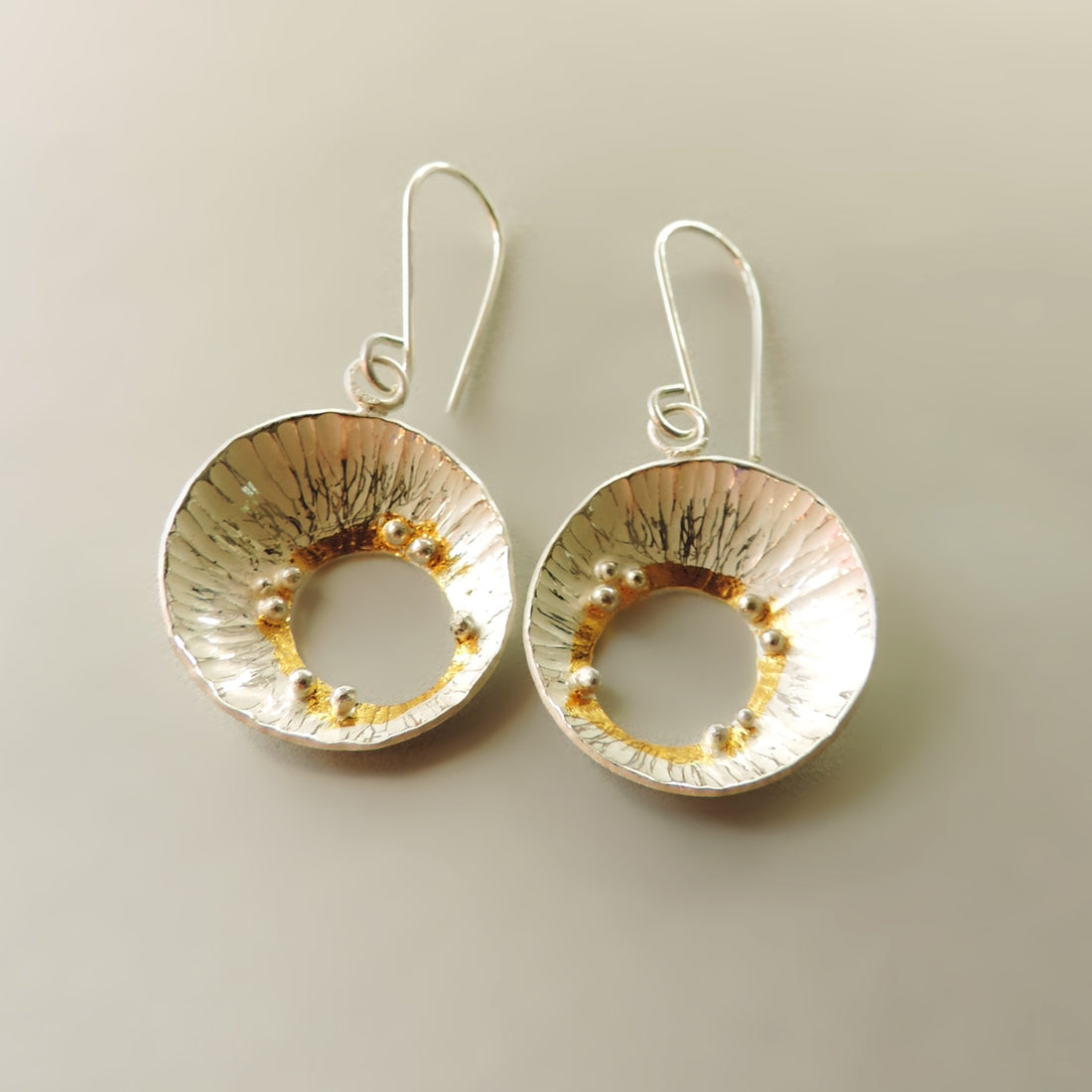 Unique Mixed Metal Wild Earrings