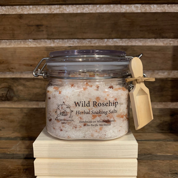 Wild Rosehip Herbal Soaking Salts