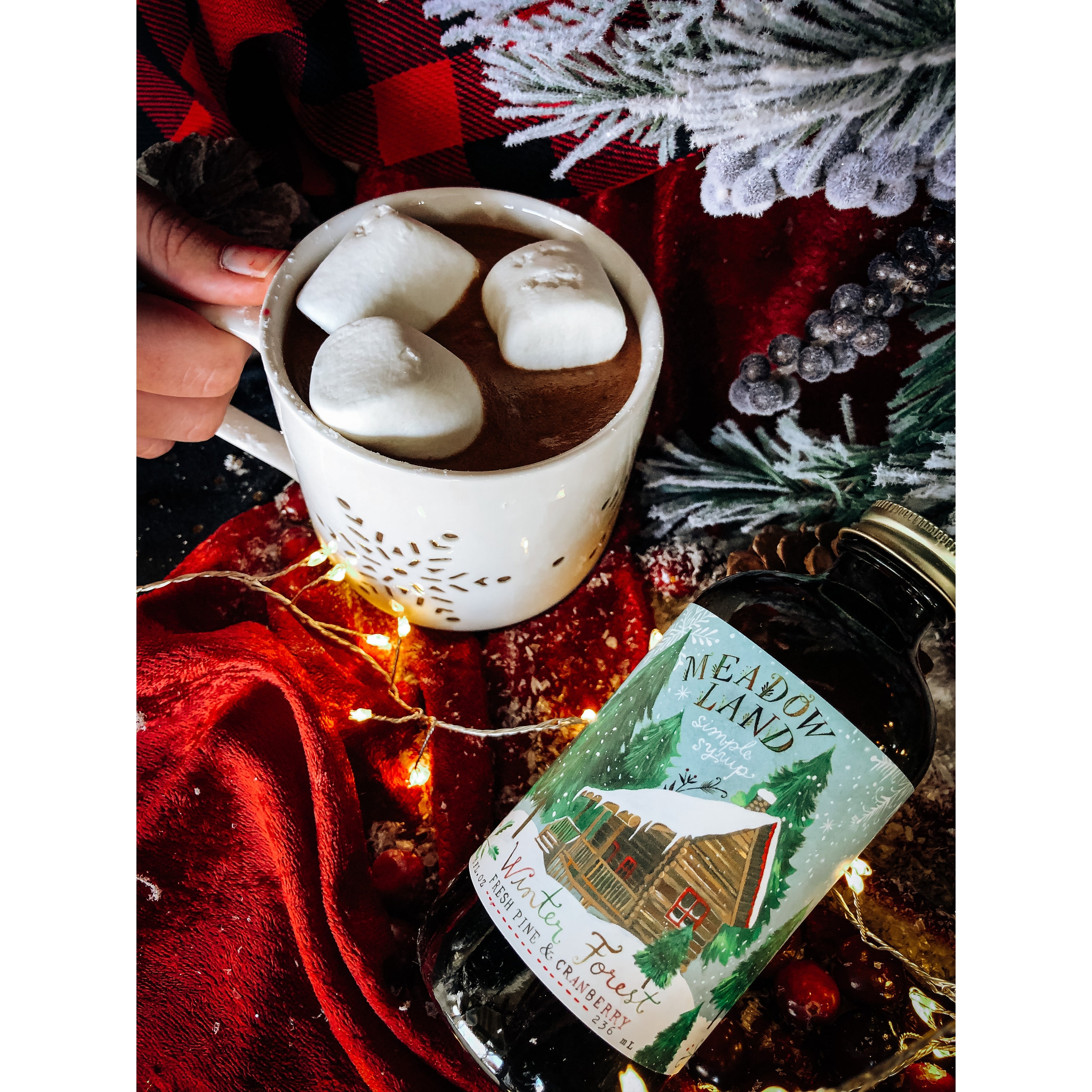 Winter Forest Simple Syrup