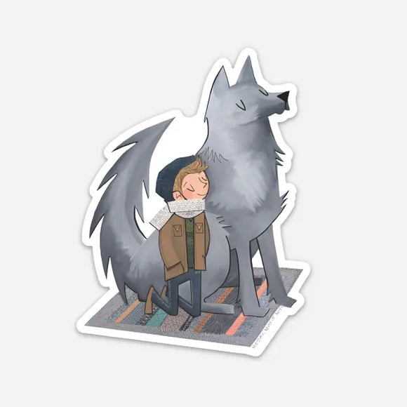 Wolf Boy (Sticker)