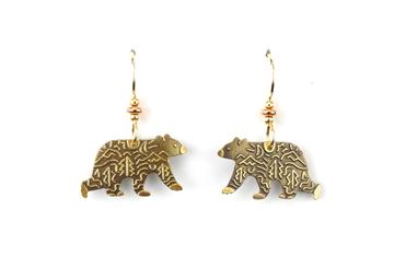 Black Bear with Pattern