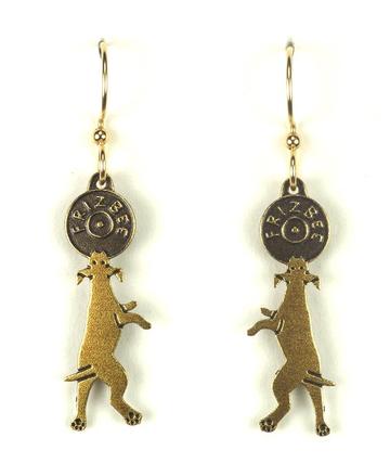 Dog Catching Disk Brass