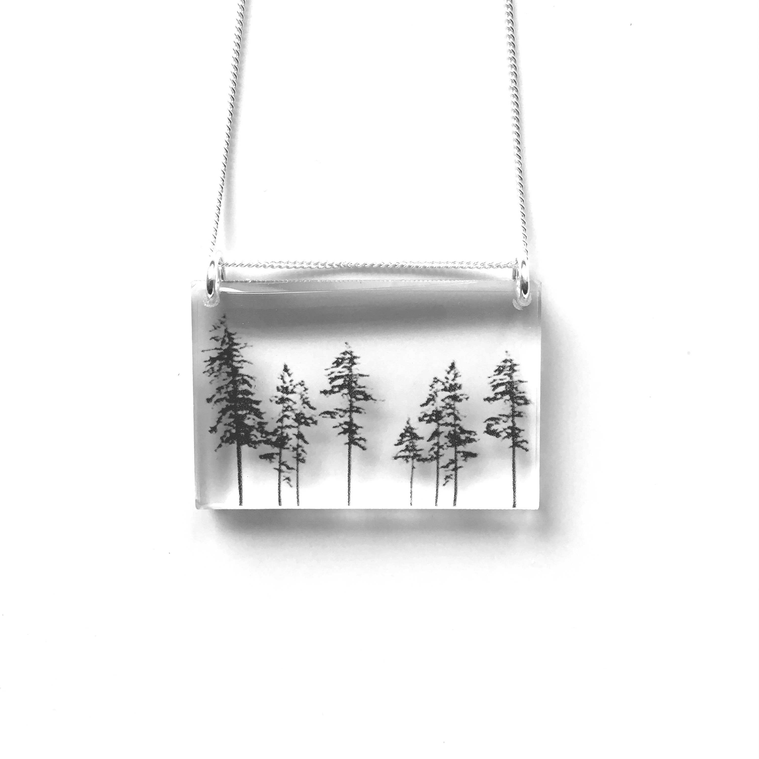 Side Forest Necklace