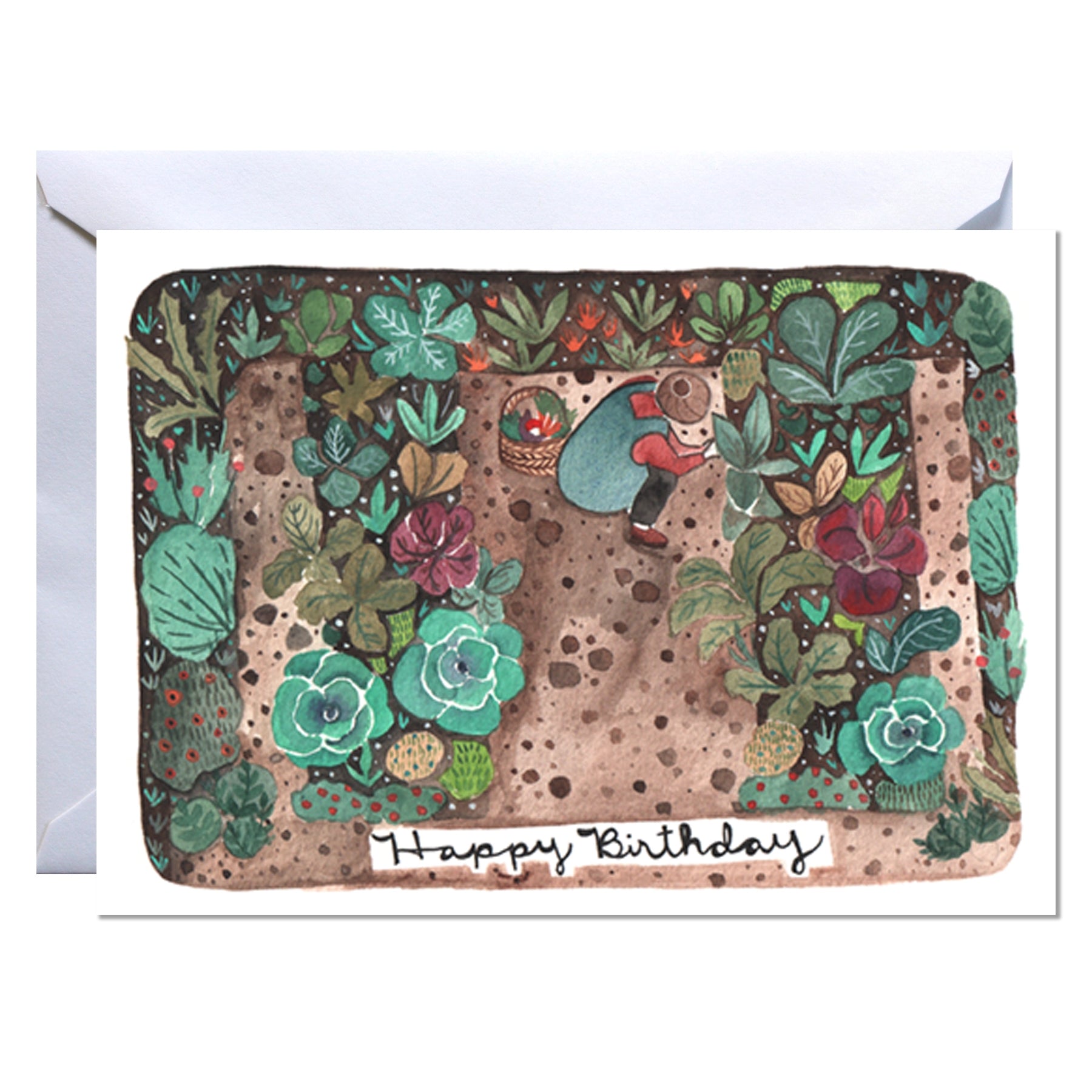 Garden Birthday Card
