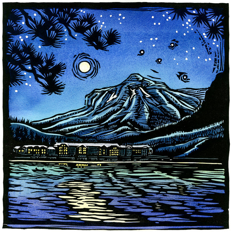 Many Glacier Lodge Card