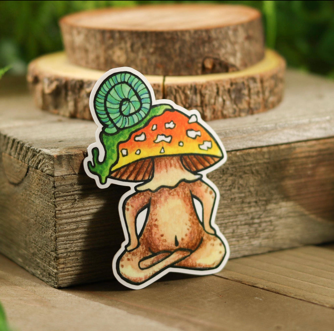 Vinyl Funguise® Sticker - Zen Ben