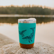Cork Base Travel Mugs | Humpback Whale