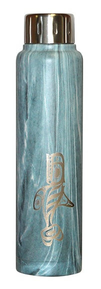 Insulated Totem Bottle - Orca by Corey Bulpitt