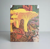 Chanterelle Mushroom Blank Greeting Card