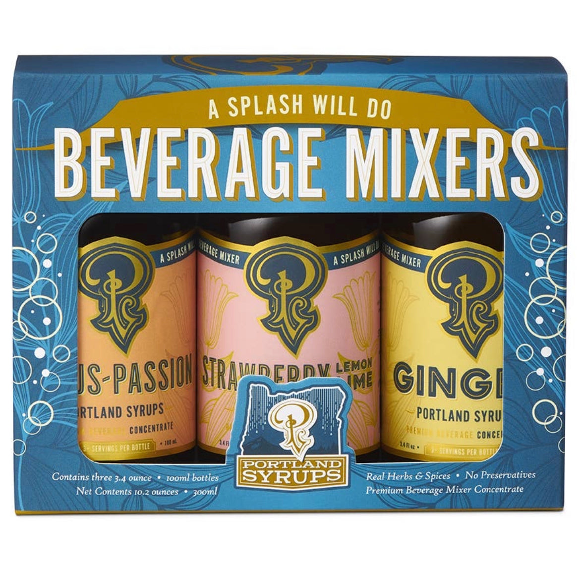 Gift Set - Blue Standard Cocktail/Mocktail