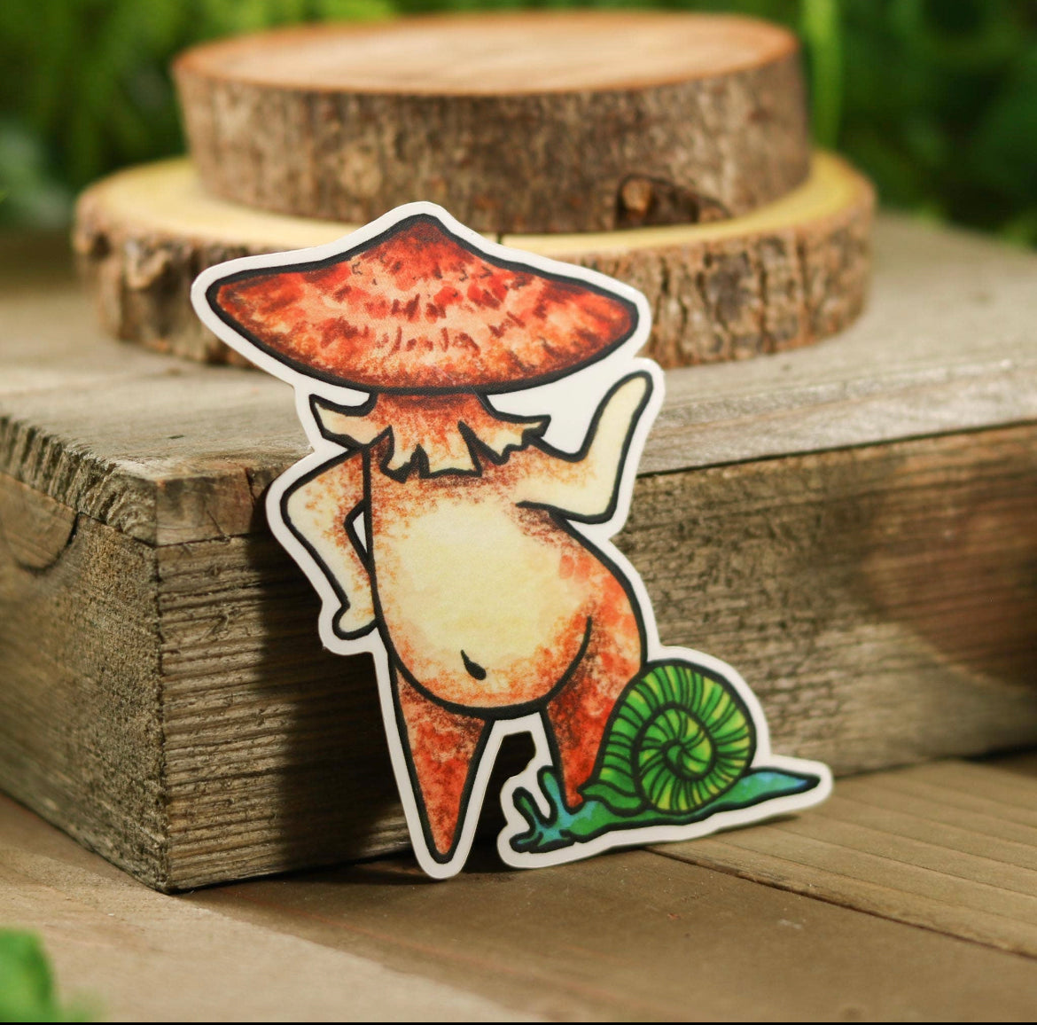 Vinyl Funguise® Sticker - Frillip