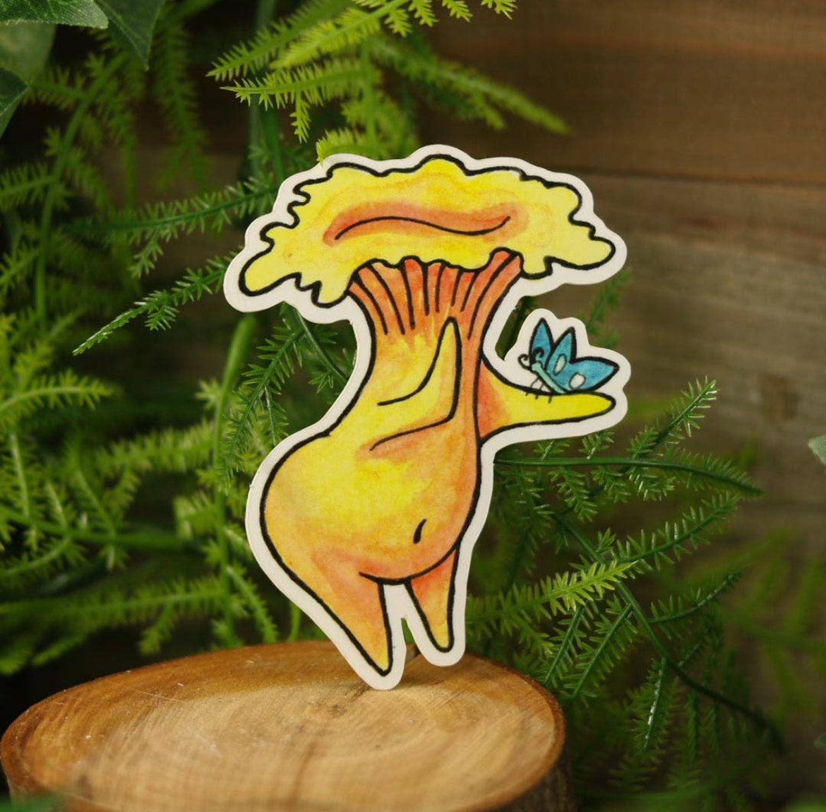 Vinyl Funguise® Sticker - Buttercup