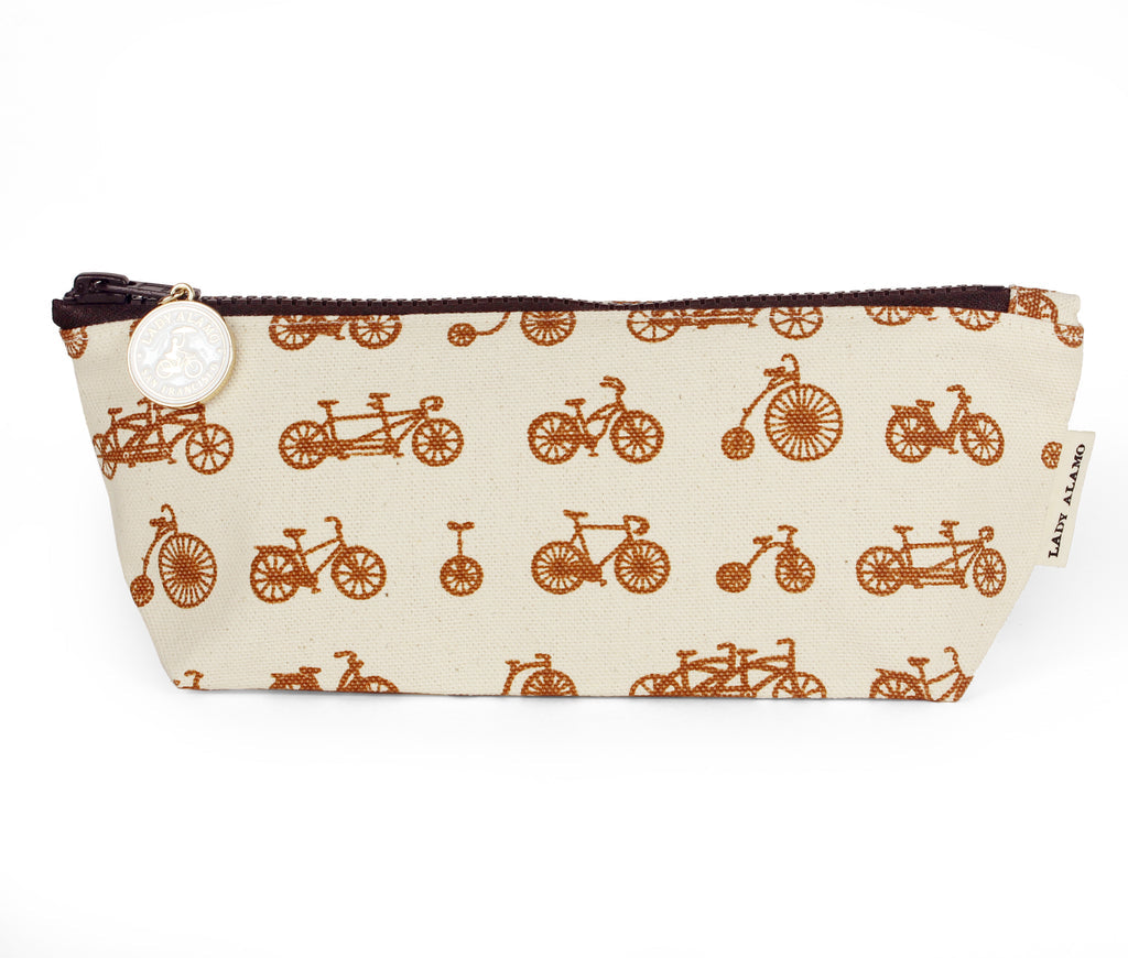 Skinny Zip: Bike Sepia