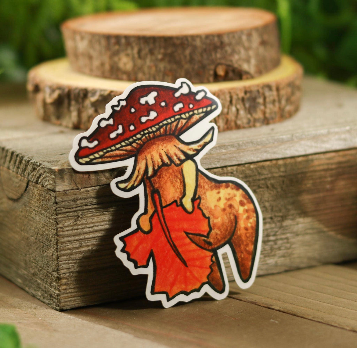 Vinyl Funguise® Sticker - Autumn
