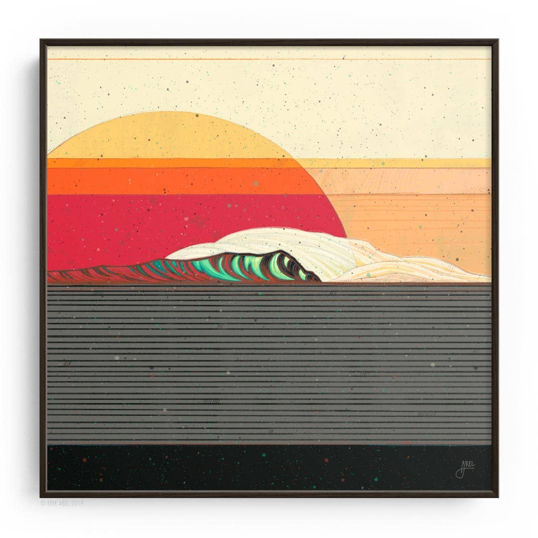 Horizon 4 - WHLSL Print: Unframed / 12x12 / Bamboo Paper