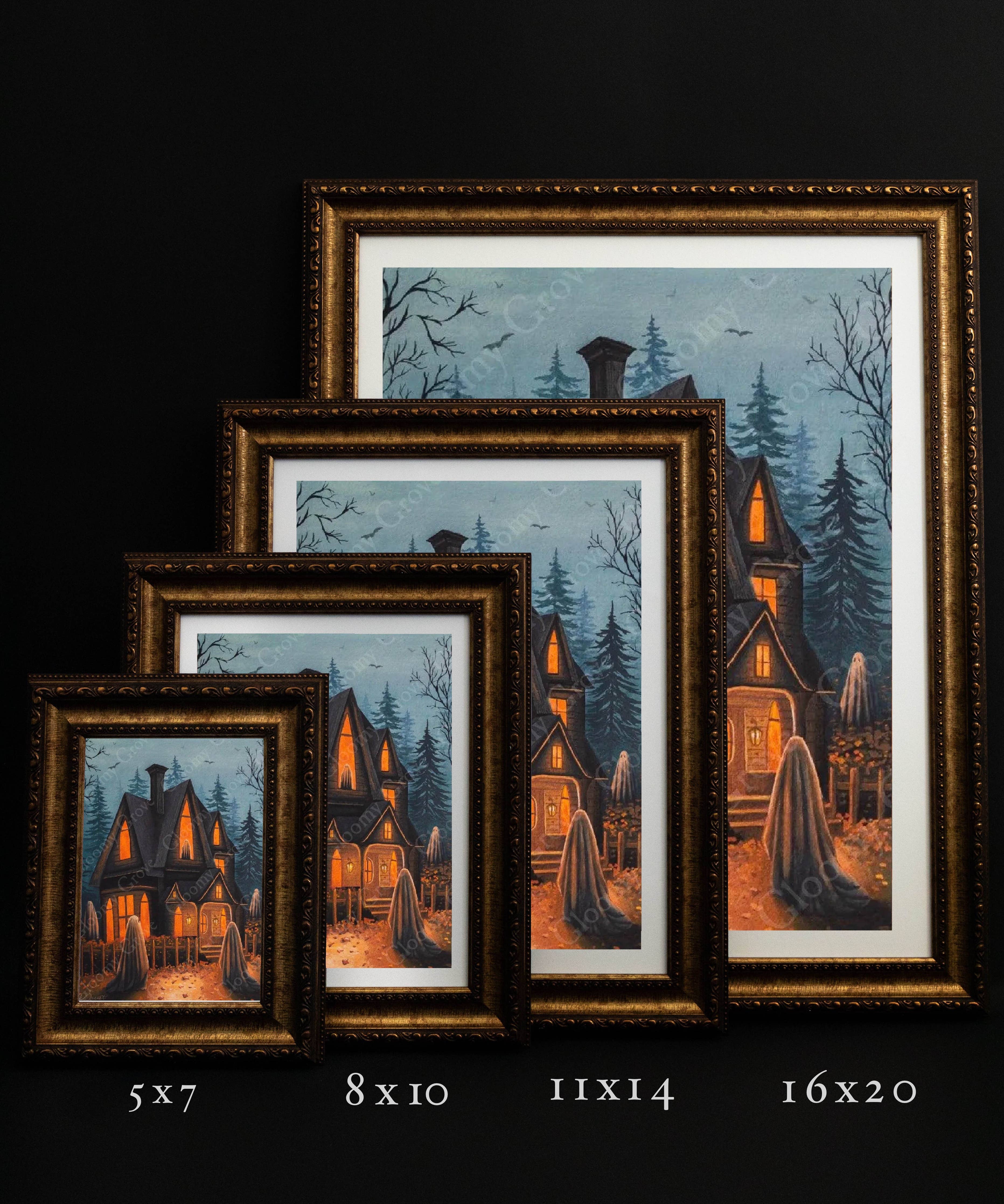 "When Darkness Falls" | Fine Art Print: 8x10