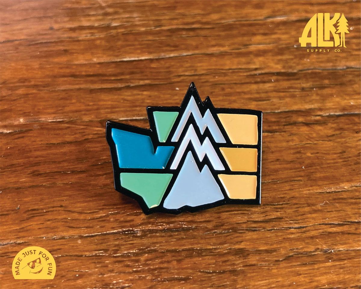 Washington Enamel Pin - PNW Pin