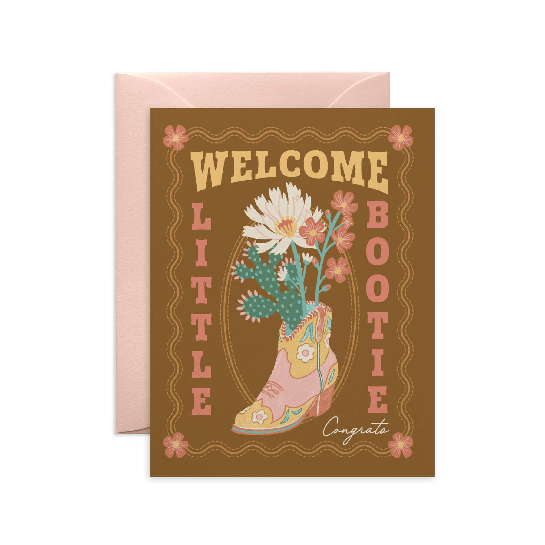 Little Bootie Baby Card