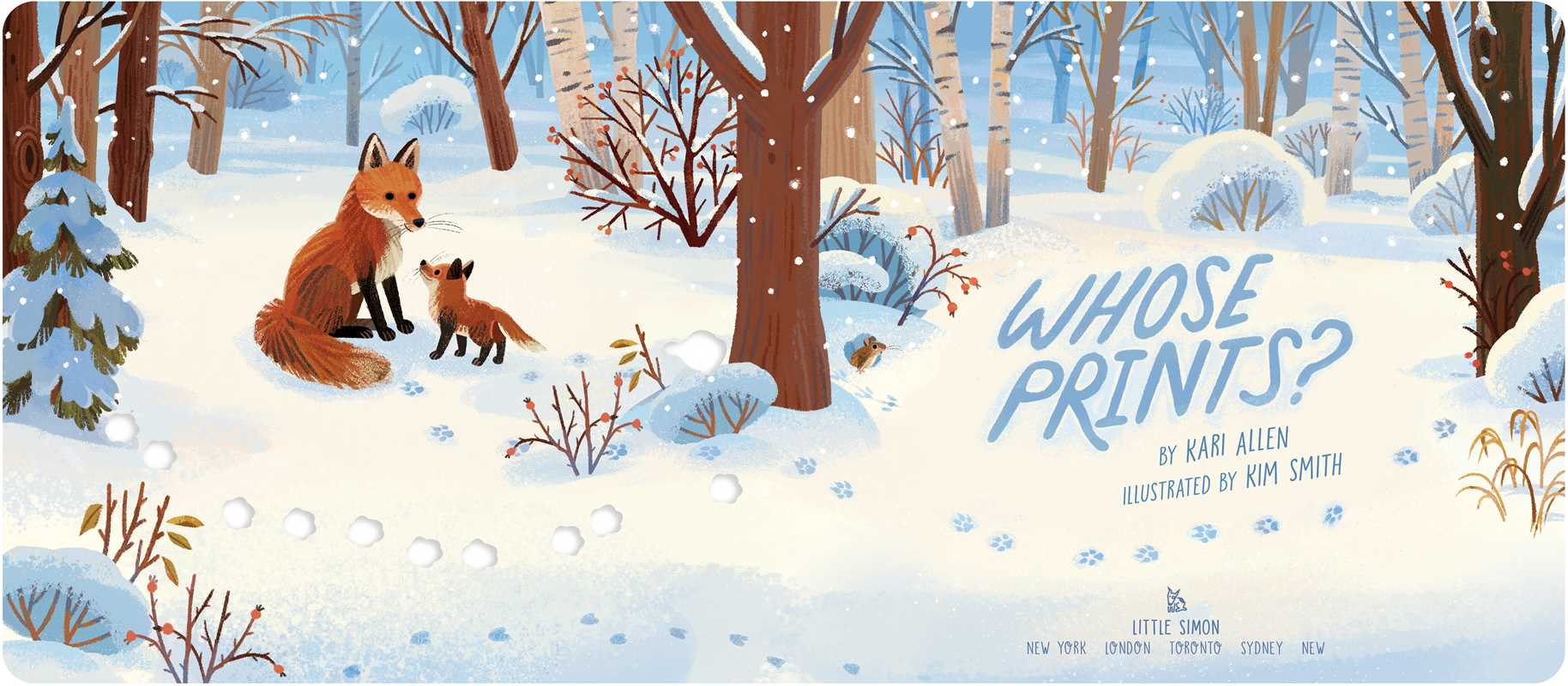 Whose Prints? by Kari Allen: Board Books; 20 pages / English