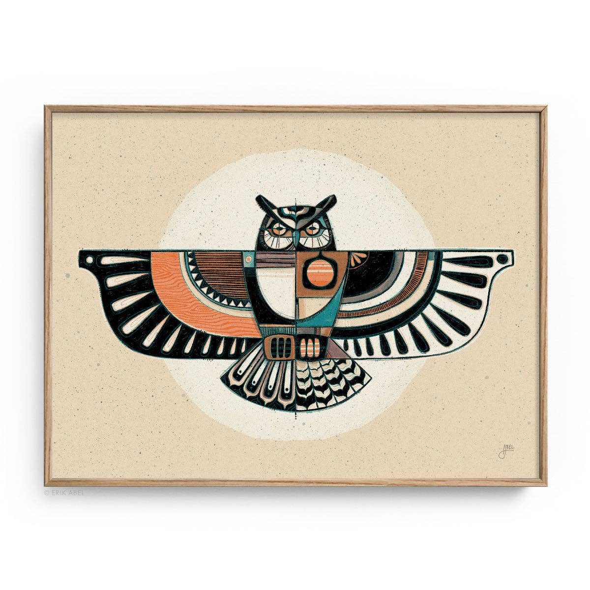 Hoot Hoot - WHLSL Print: Unframed / 12x9 / Paper