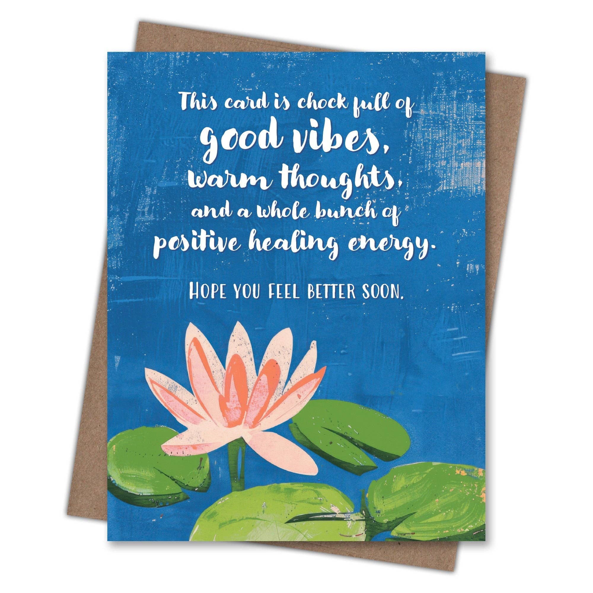 Good Vibes Get Well Card