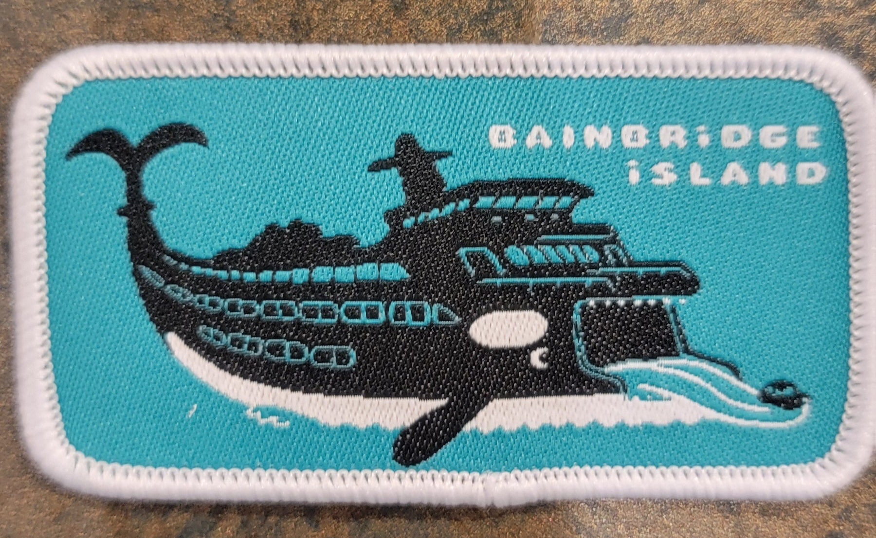 Bainbridge Island Orca Ferry Patches