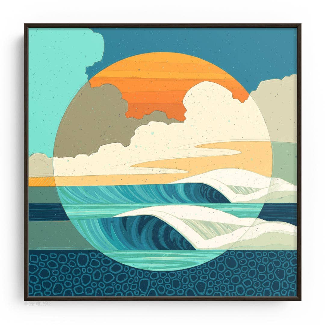 Intersessions 2 - WHLSL Print: Unframed / 12x12 / Bamboo Paper