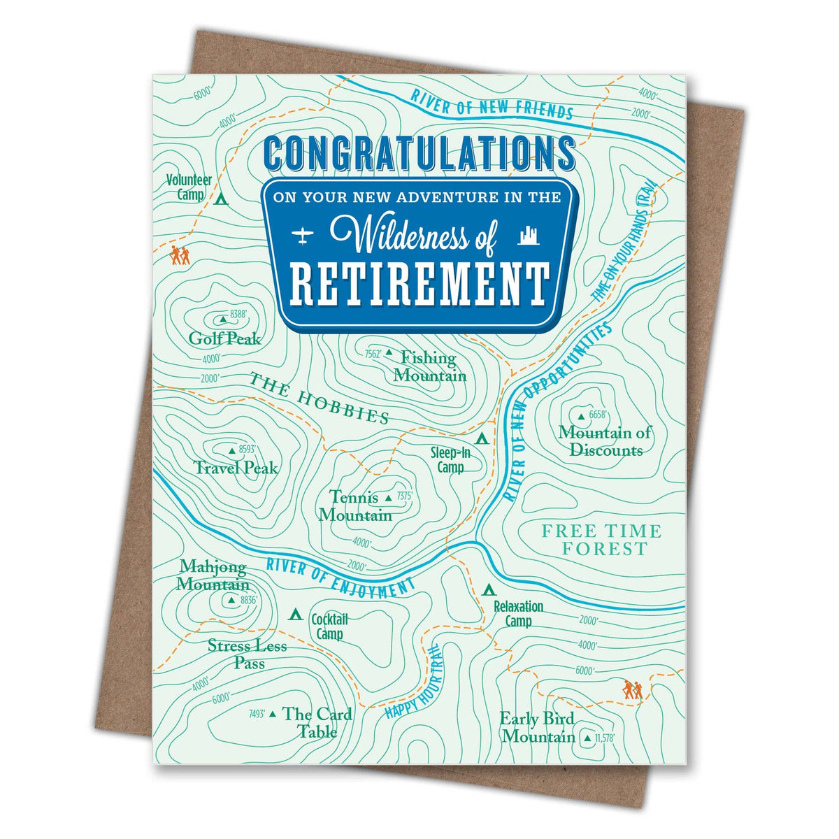 Retirement Topo Map