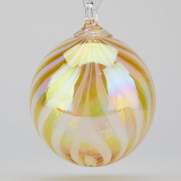 Paloma Glass Ornament by Glass Eye Studio