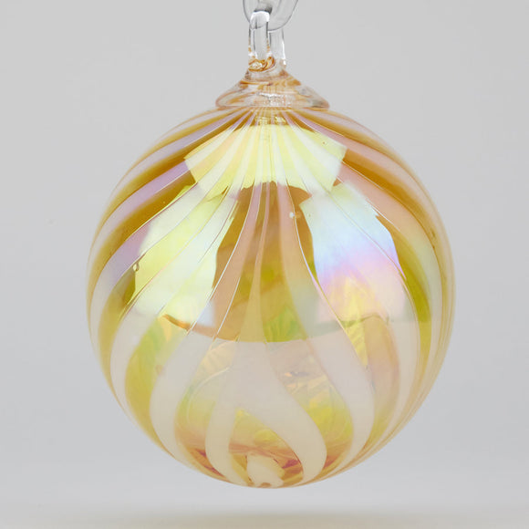 Paloma Glass Ornament by Glass Eye Studio