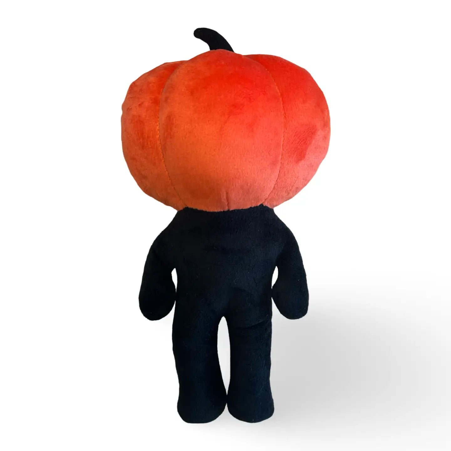 12" Halloween Plush - Pumpkin Head Skeleton
