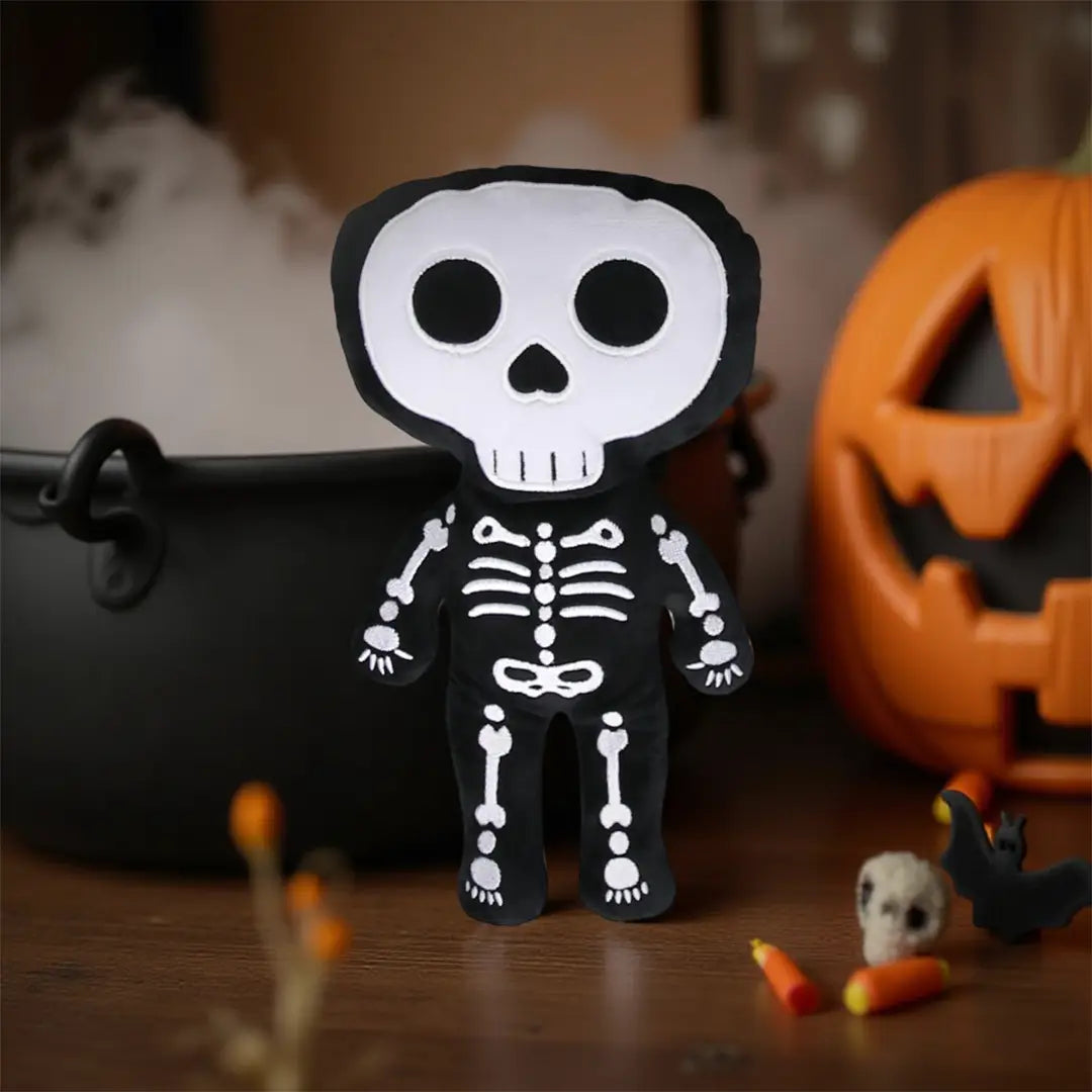 12" Halloween Stuffed Plush - Skeleton Plush