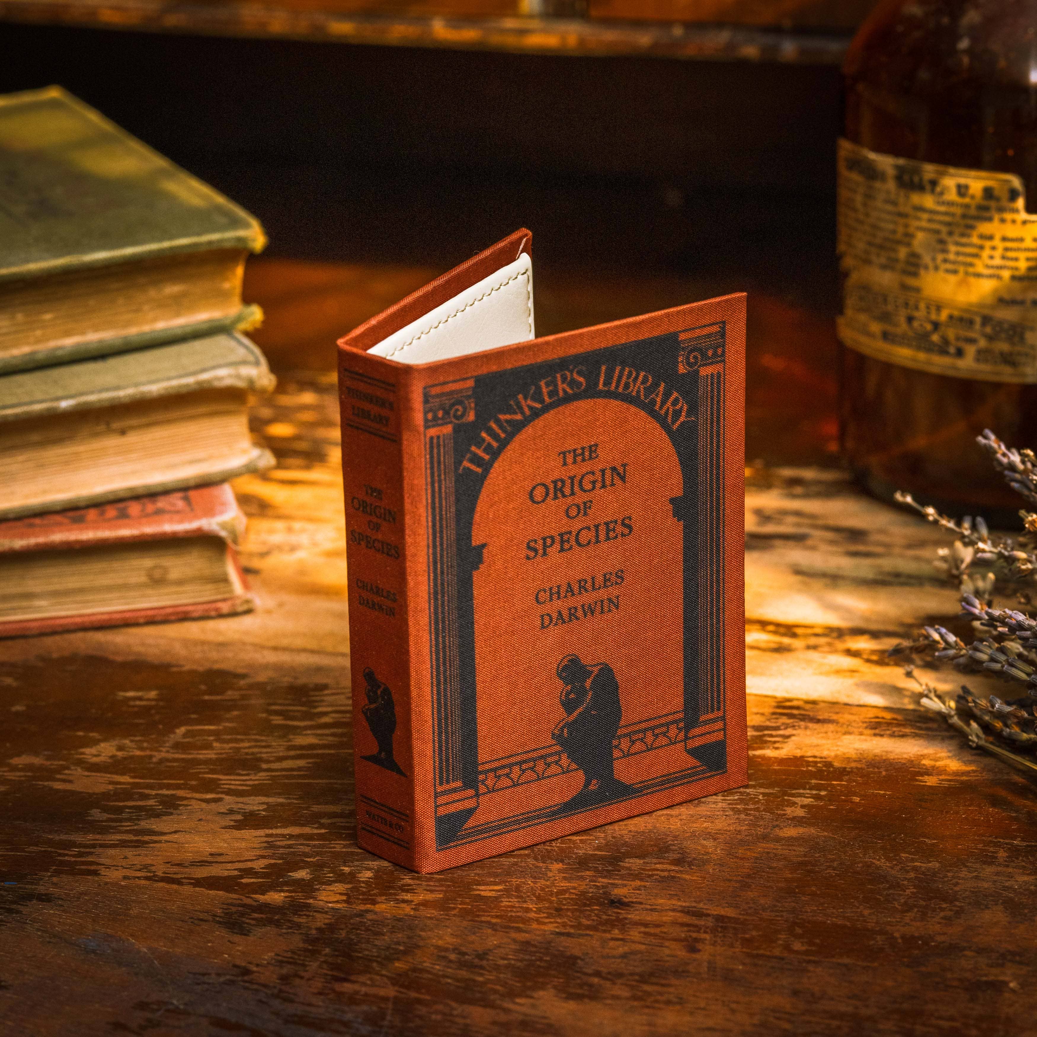 The Origin of Species by Charles Darwin 1859 Book Wallet