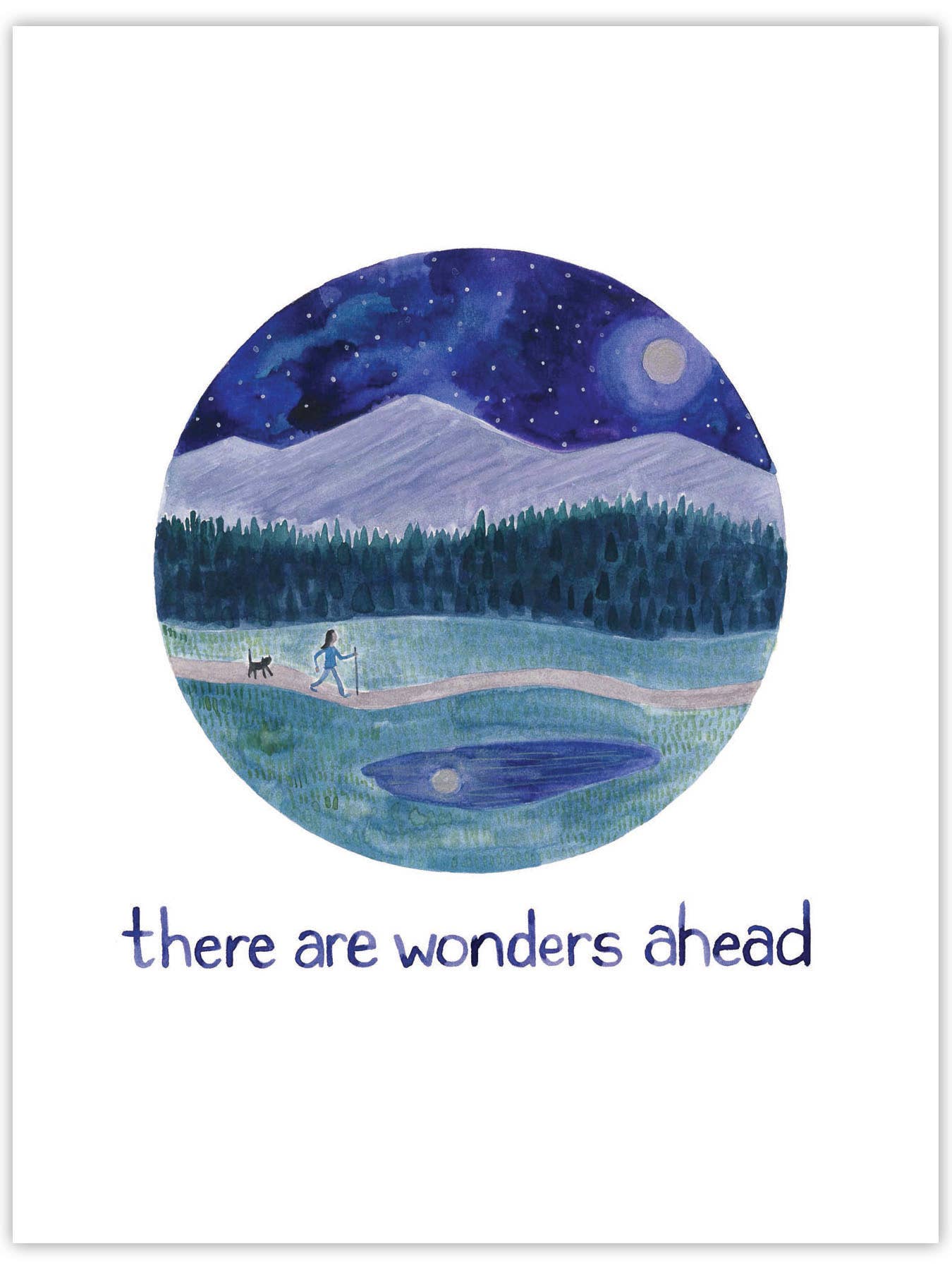 Wonders Ahead Congratulations Card - Graduation Card