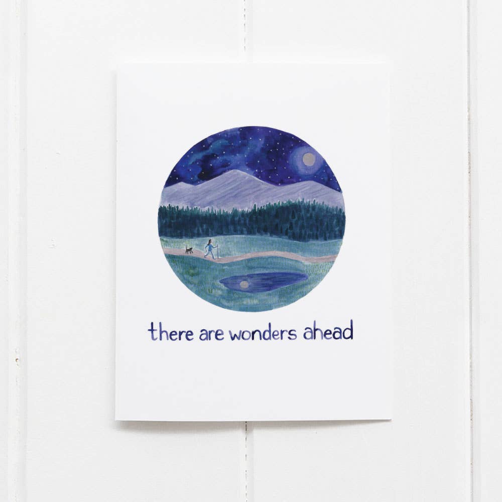 Wonders Ahead Congratulations Card - Graduation Card
