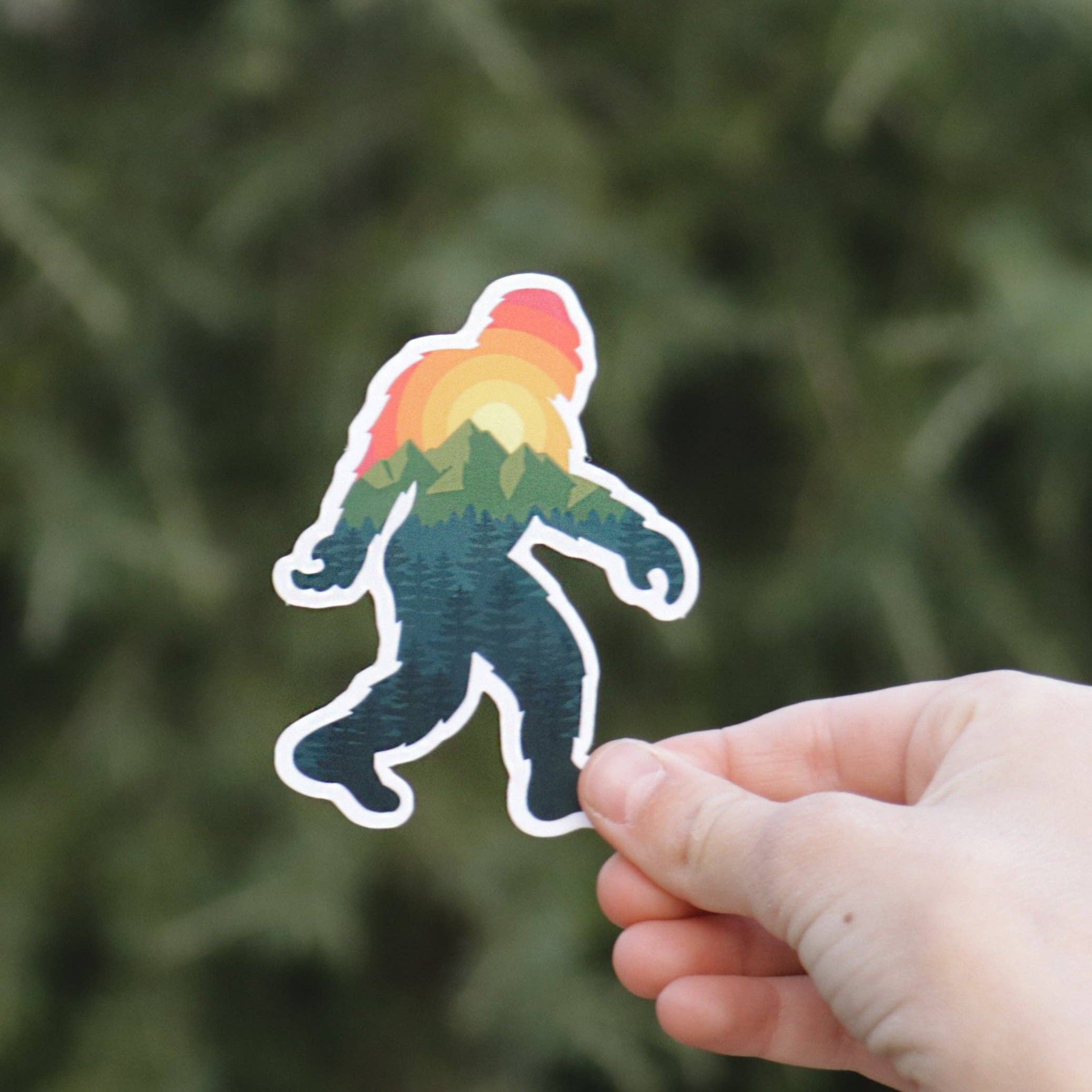 Bigfoot Adventure - Vinyl Sticker
