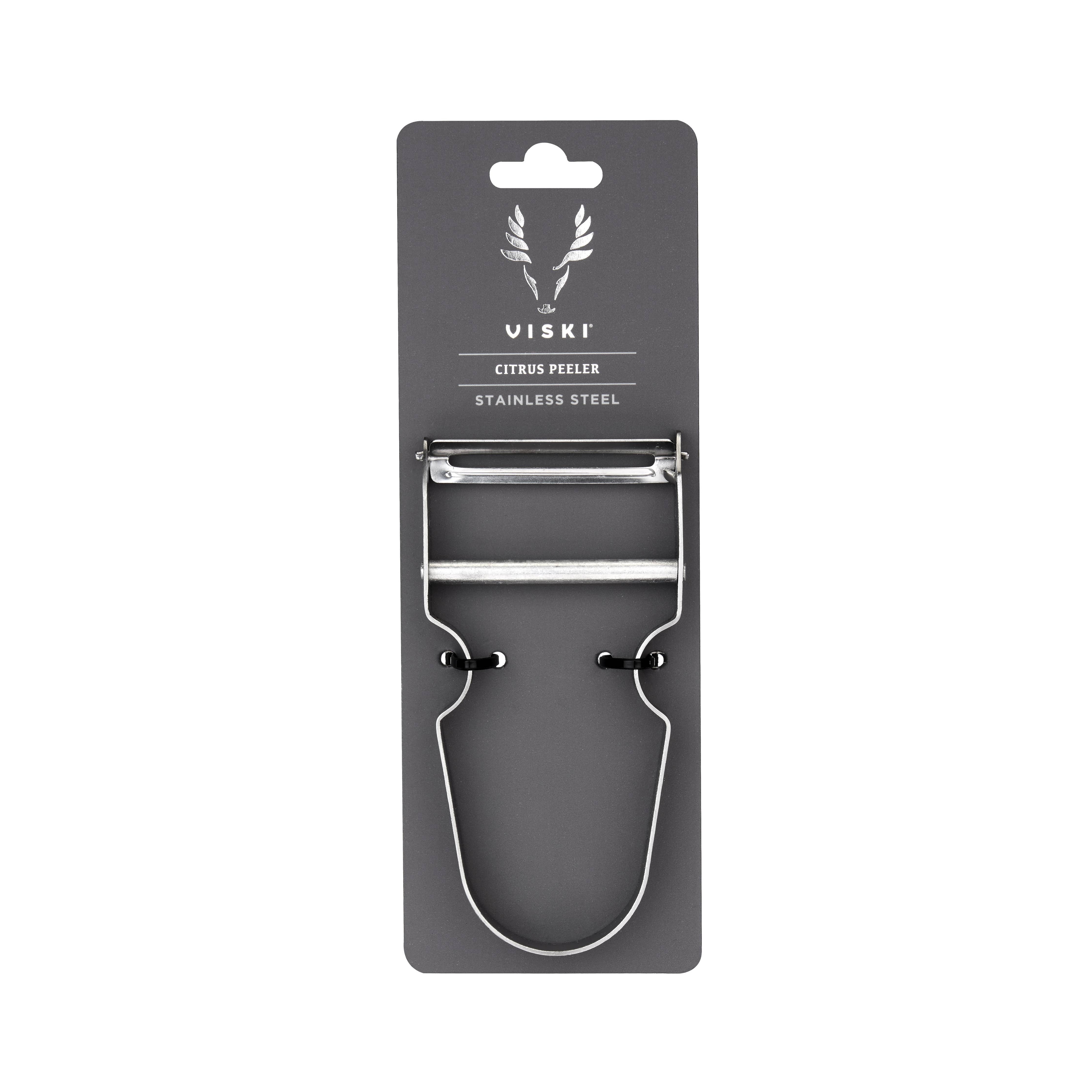 Viski Professional Stainless Steel Citrus Peeler