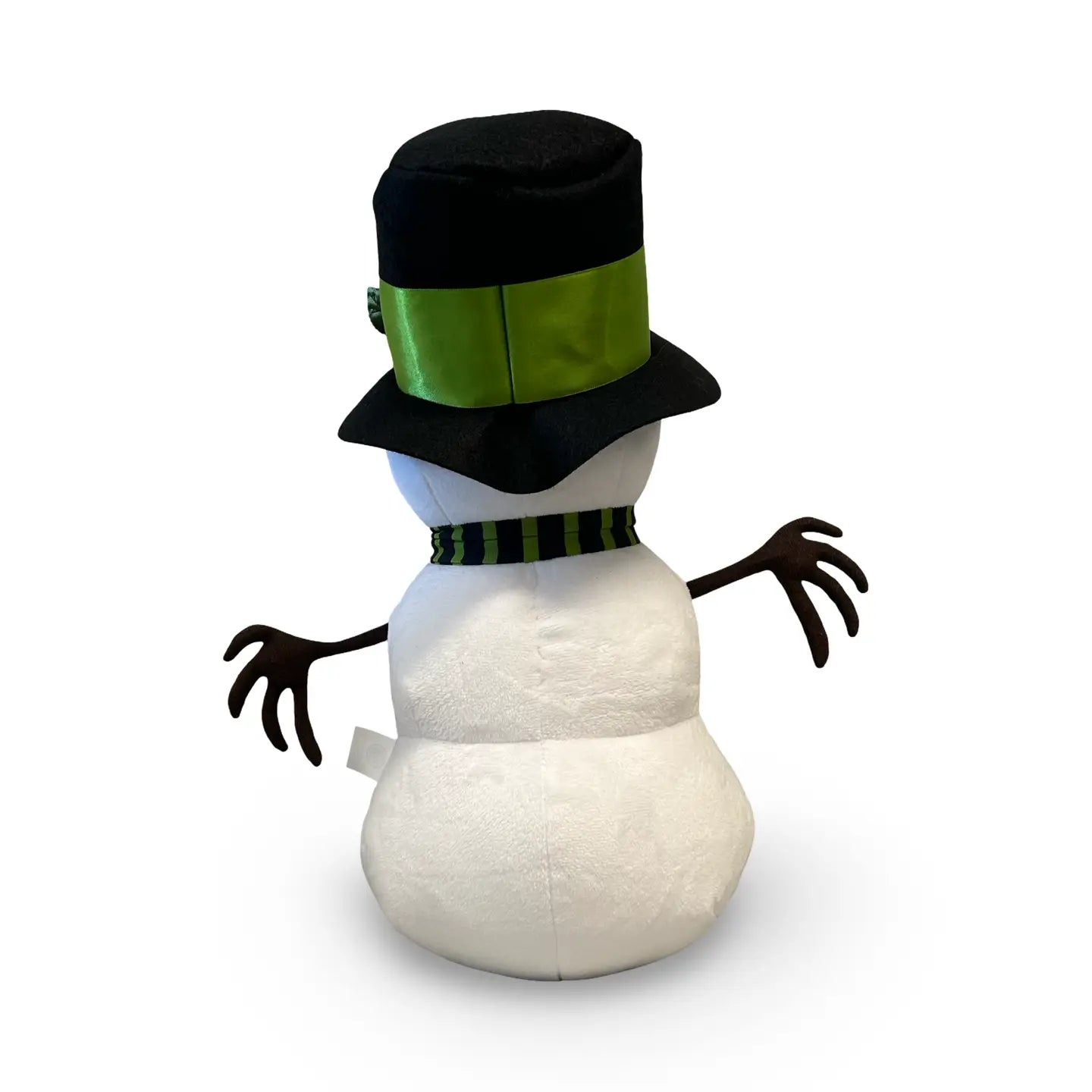 16" Scary Snowman, Christmas Decor, Halloween Plush Pillow