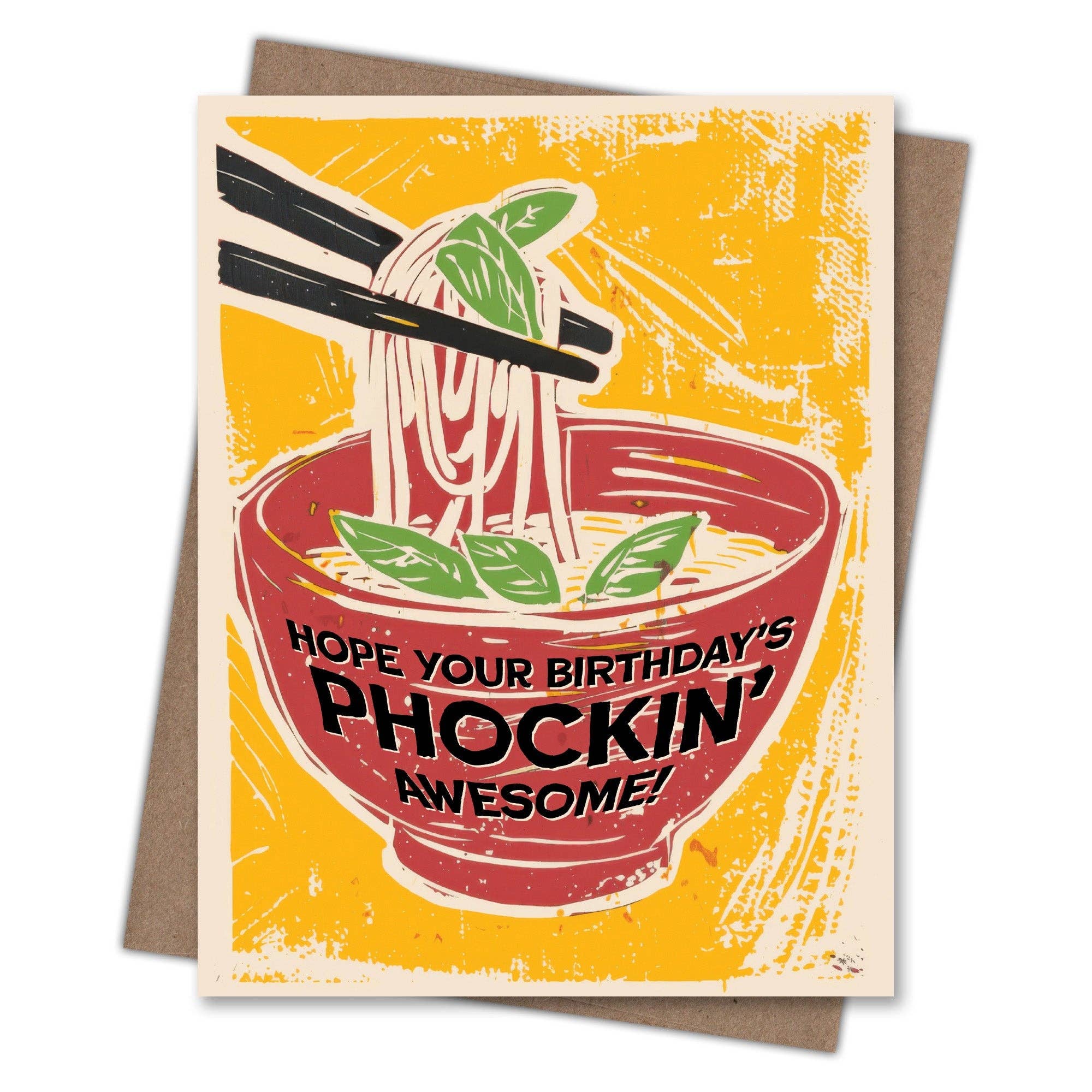 Pho Birthday Card