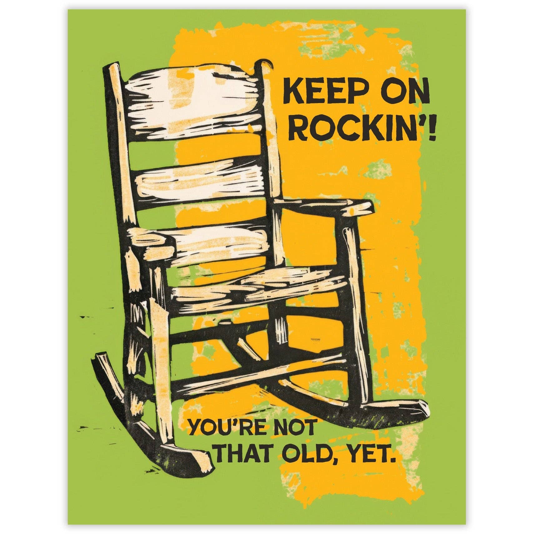 Keep Rockin' Birthday Card