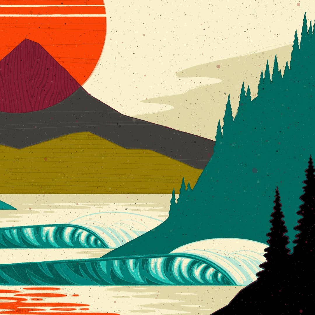 Northern Sol - WHLSL Print: Unframed / 9x12 / Bamboo Paper