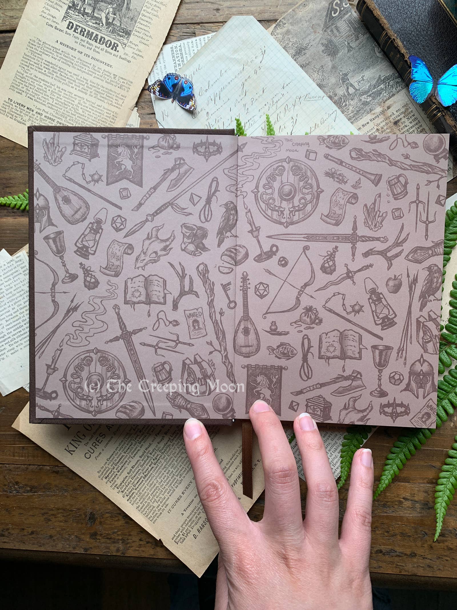 The Wanderer: Vegan Dot Grid Notebook