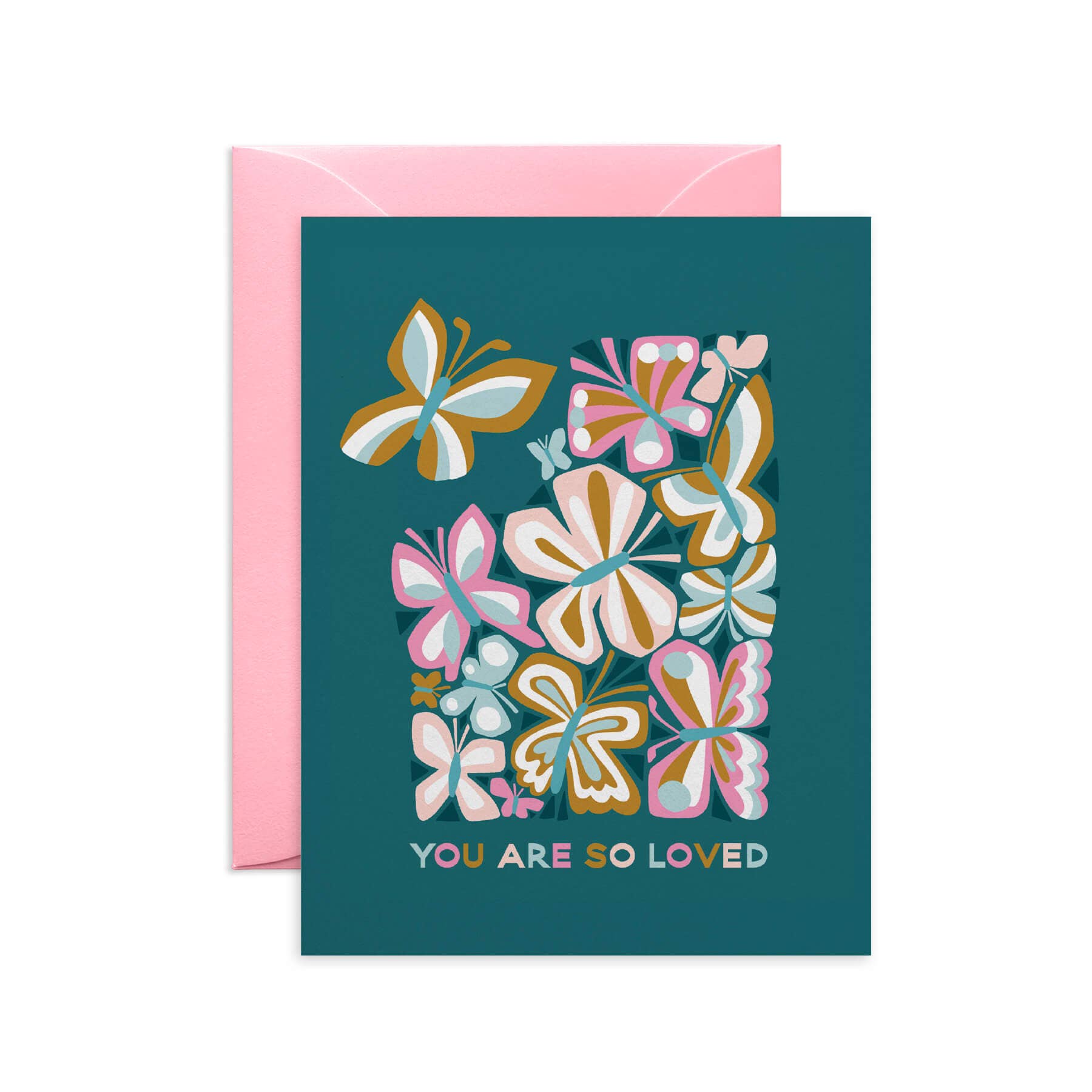 Butterfly and Friends Card