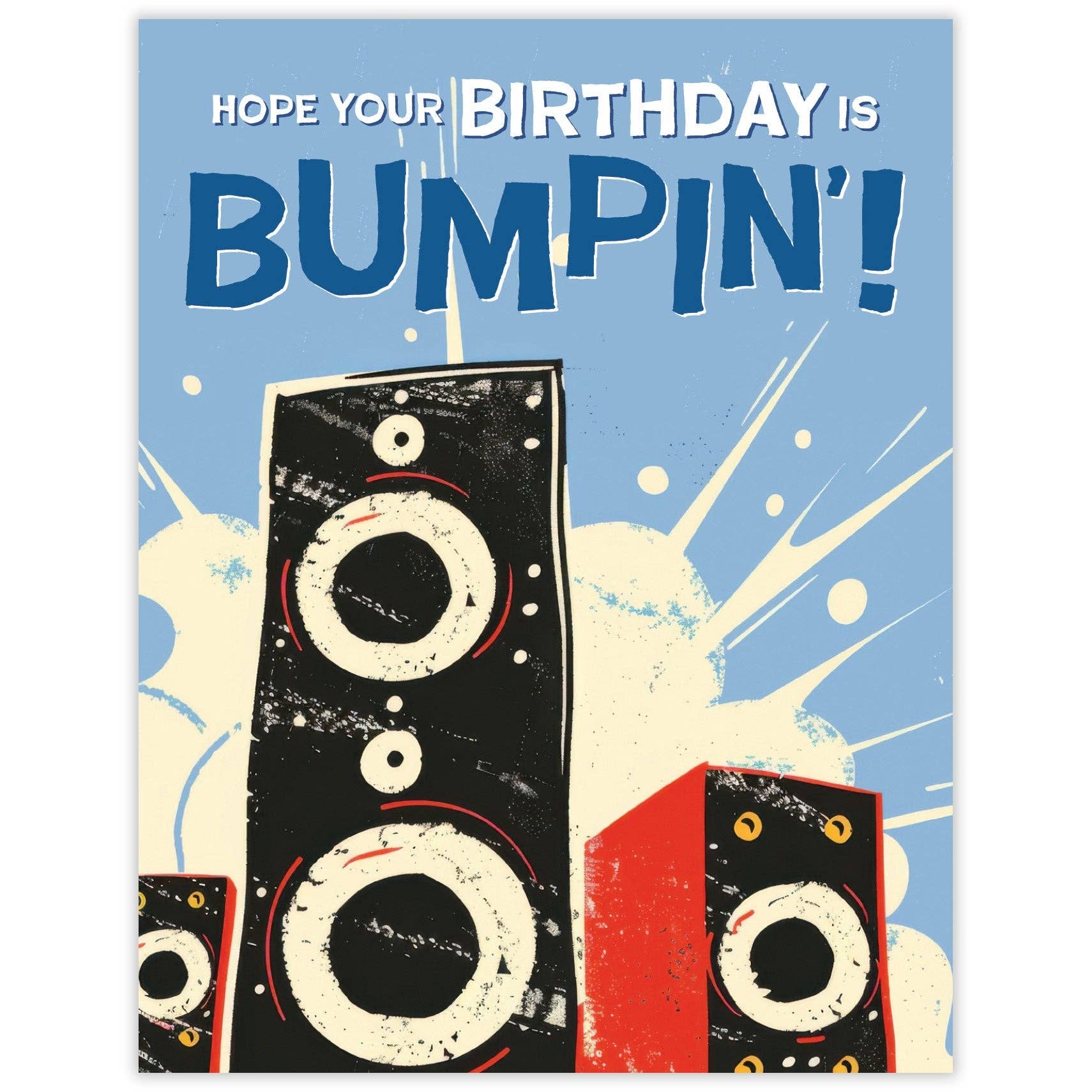 Bumpin' Birthday Card