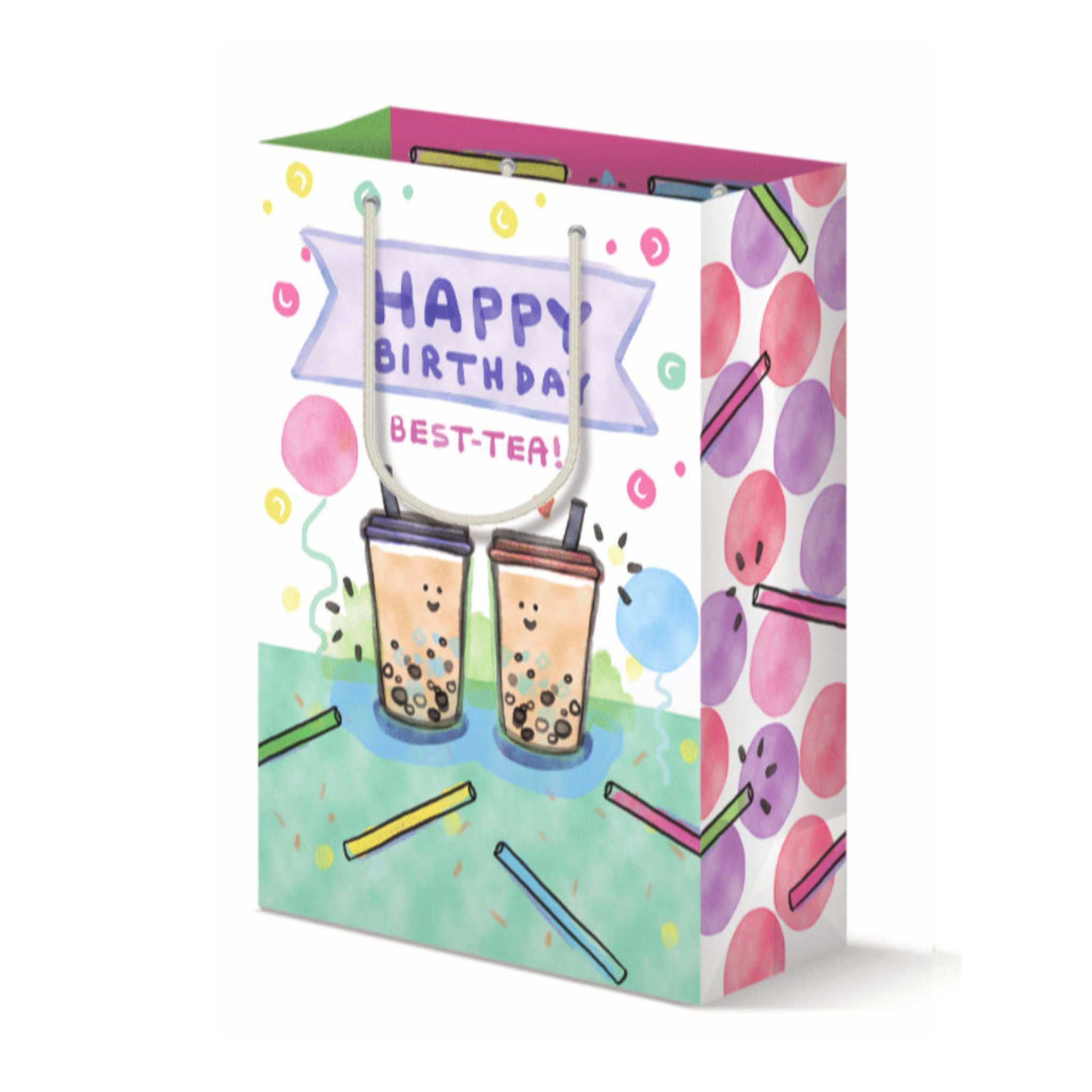 Birthday Best-Tea Medium Gift Bag