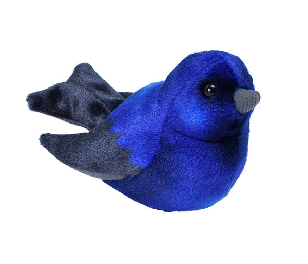 Audubon Bird Purple Martin Stuffed Animal W Sound 5.5"